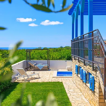 Istria Seaview Private Pool And Garage By Rentistra Vila *